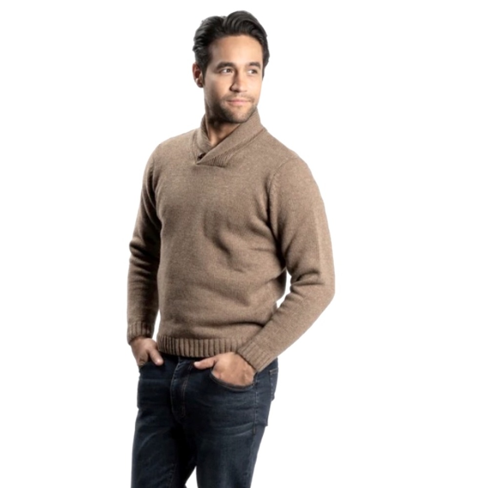 Dip Tan Henley Sweater